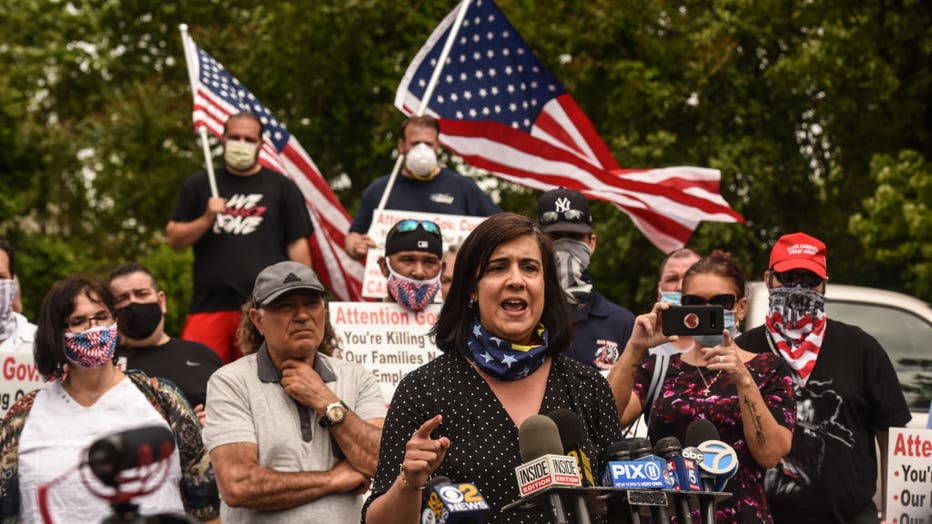 Nicole Malliotakis, New York State Assembly woman. 