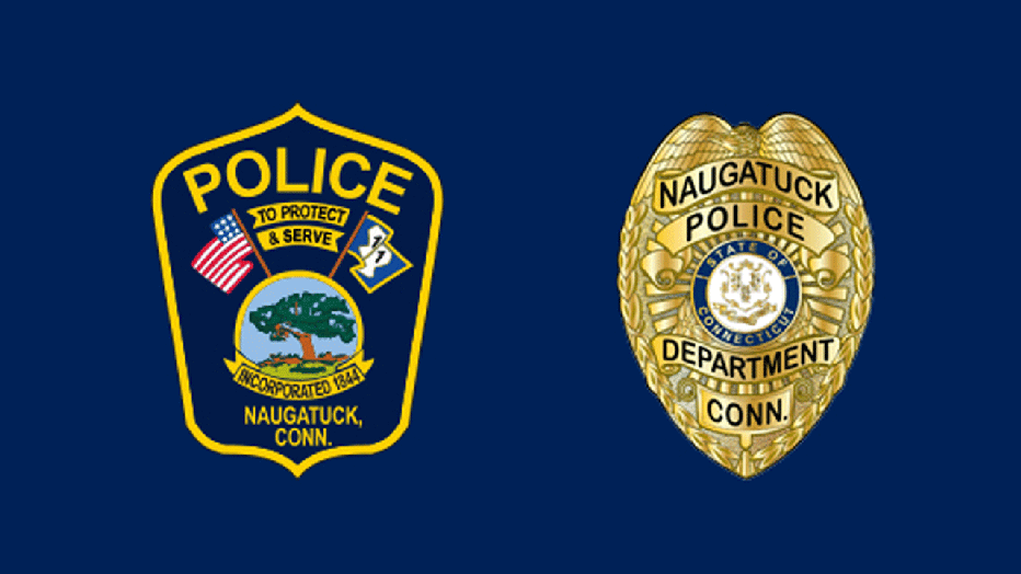 Logo and badge for Nagatuck Police