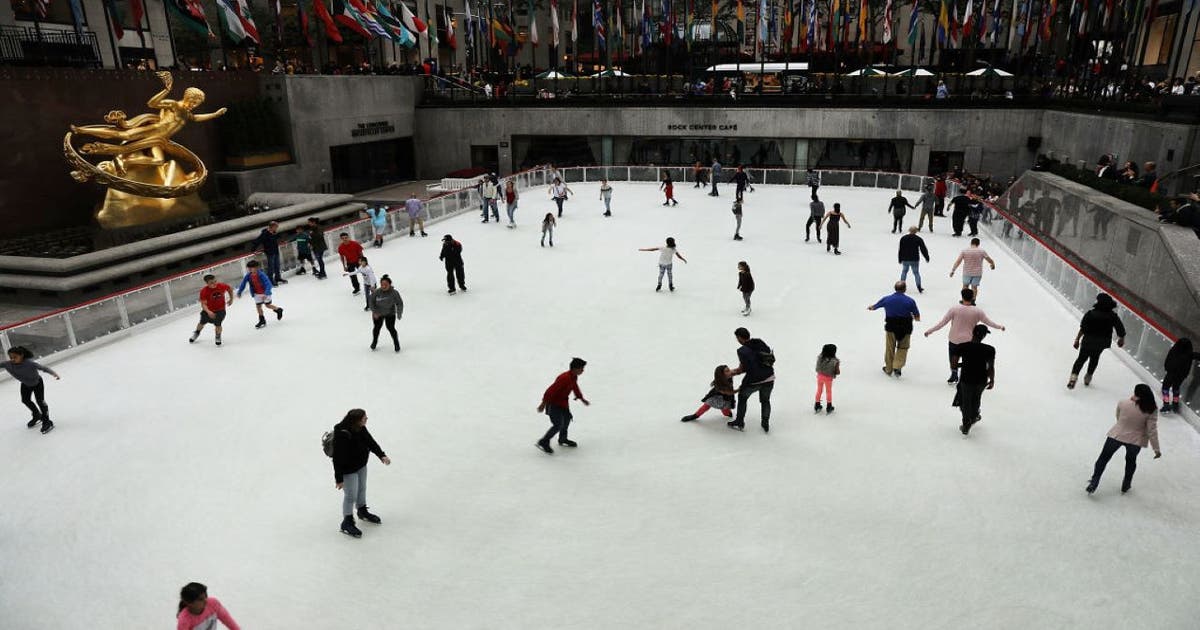 Sps Rockefeller Ice Rink Skates (and masks) on! Rockefeller Center ice rink opens | FOX 5 New York