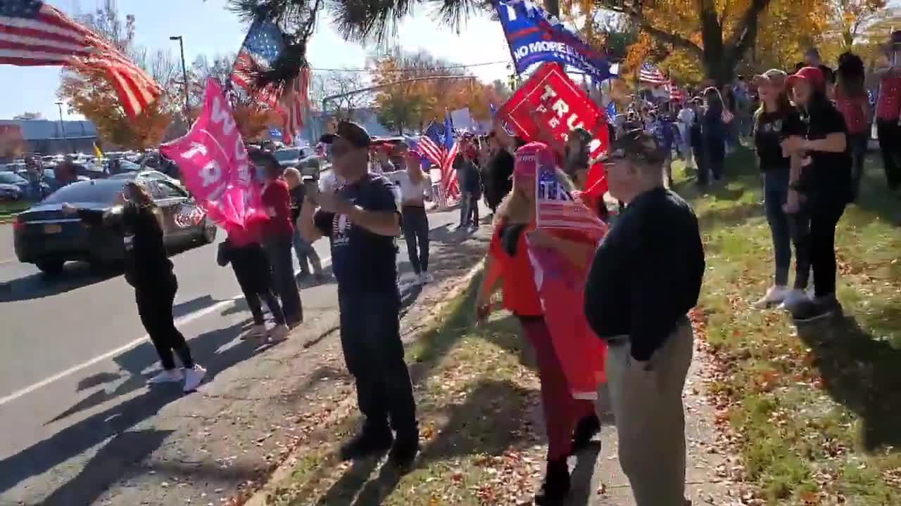 Trump Supporters Rally On Long Island For 'Stop The Steal' Protest