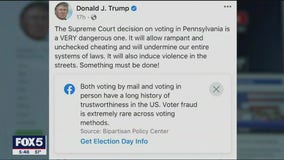 Social media giants crack down on Election Day misinformation