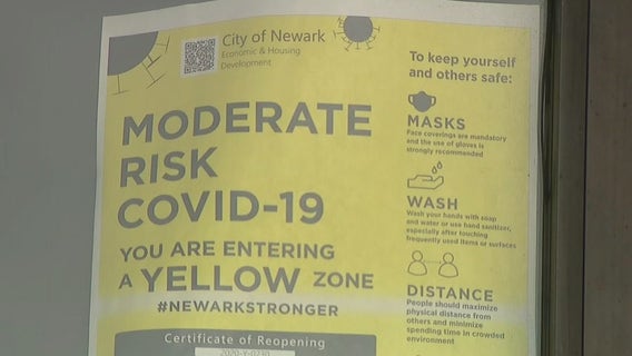 Newark imposes curfew as virus surges
