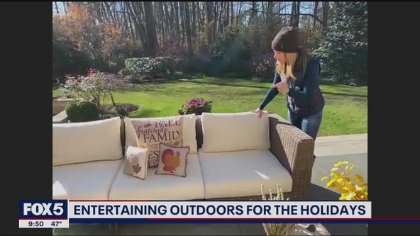 How to host holidays outdoors