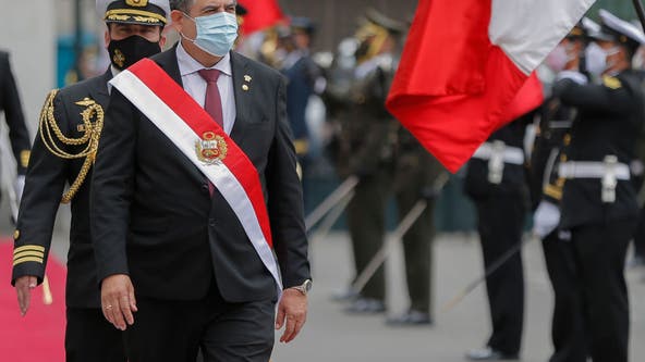 Peru has no president as interim leader quits