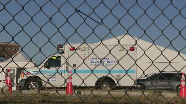 Staten Island field hospital will reopen as virus surges