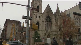 Christmas unites community after fire guts historic church