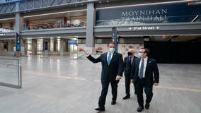 Bright, spacious Moynihan Train Hall opens at Penn Station