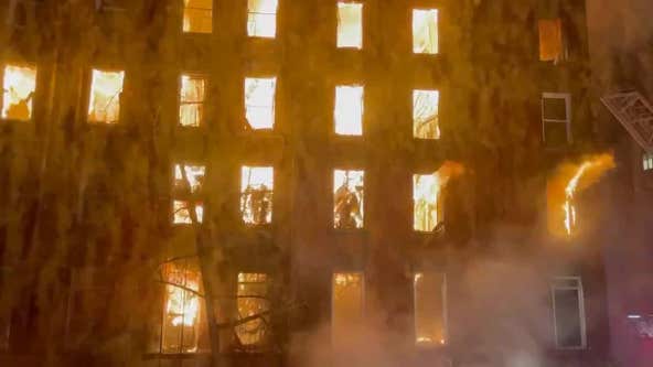 Fire damages historic church in the East Village