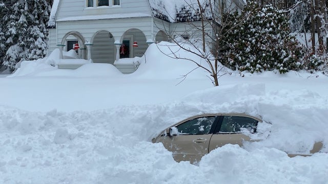 Trooper rescues man after 10 hours in car buried by snow plow