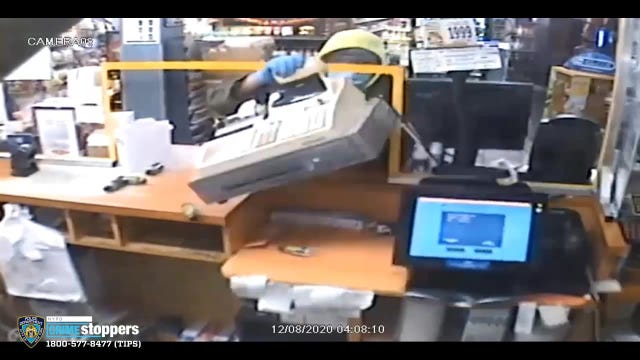 Deli clerk pepper sprayed during robbery