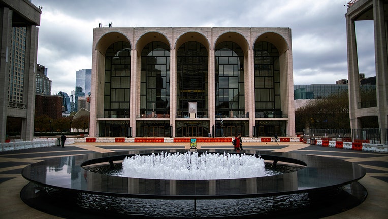 The Metropolitan Opera House is seen closed on November 17, 2020 in New York, (Photo by Eduardo MunozAlvarez/VIEWpress)