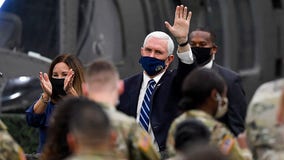 Vice President Mike Pence thanks troops at Fort Drum