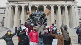 More than 1,000 Columbia University students go on tuition strike