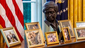 Cesar Chavez bust in Oval Office symbolizing new era for Latinos