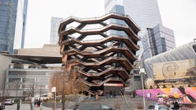 A struggle to prevent suicides at soaring Hudson Yards sculpture