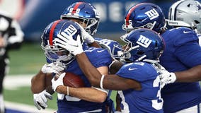 Giants outlast Cowboys 23-19, but don't win NFC East