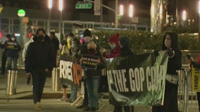 Protests erupt in NYC following chaos at Capitol Building