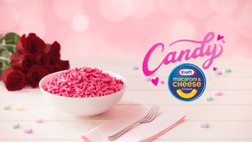 Kraft selling pink 'candy' mac and cheese for Valentine's Day