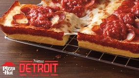 Pizza Hut introduces a new Detroit-style pizza, available nationwide