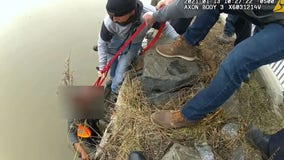 Tarrytown first responders rescue woman from frigid Hudson River