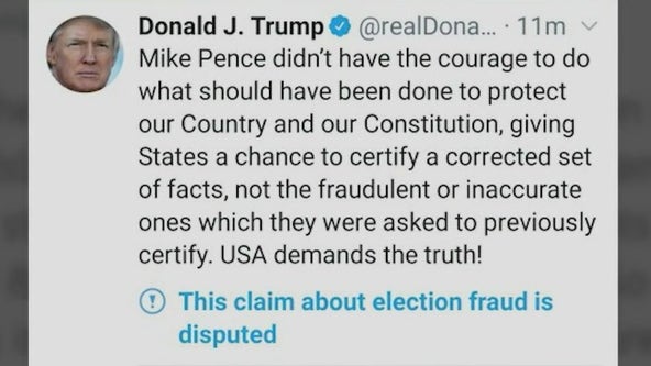 Trump in social media jail