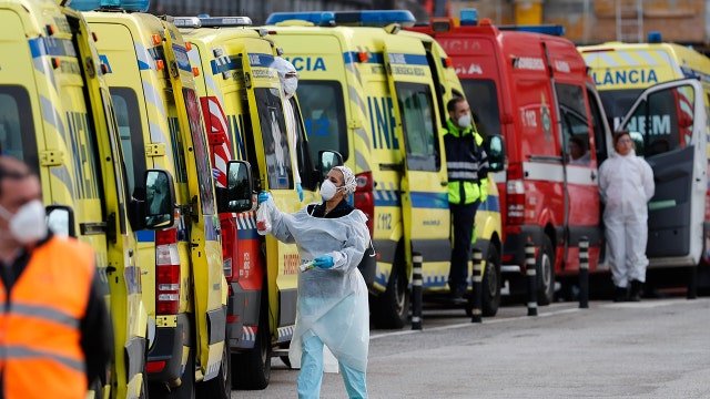 Ambulances queue at hospitals as coronavirus surge slams Portugal