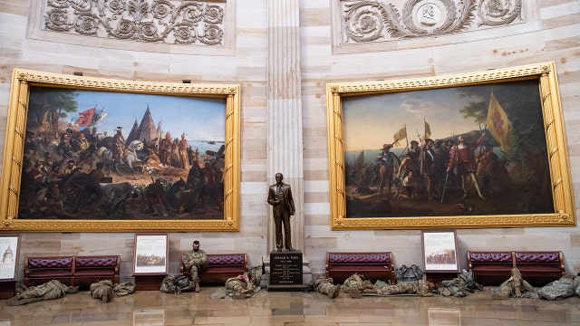 National Guard deployed inside Capitol building