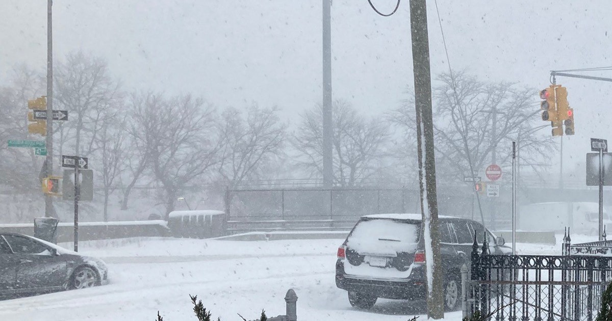 Major winter storm slams area; more than a foot in NYC | FOX 5 New York