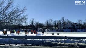 NJ police chief helps save woman and toddler from icy Passaic River