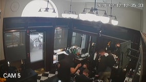 Video captures moment barber falls onto scissors in ‘freak accident’