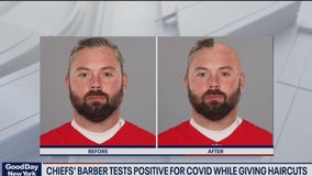 Chiefs barber pulled mid-haircut after positive coronavirus test