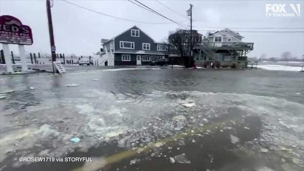 Nor'easter causes flooding in NJ; Coastal Flood Advisory in effect