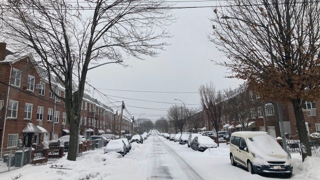 Winter storm hits New York area with snow and ice