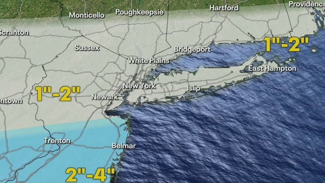 More snow hits New York City region