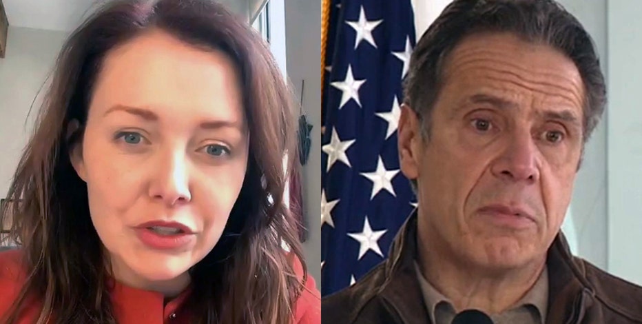 Ex-Cuomo aide says governor kissed her, suggested strip poker