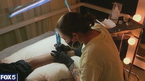 Brooklyn tattoo shop uses disappearing ink