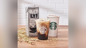 Starbucks adding Oatly oat milk to national menu, debuting new non-dairy drinks