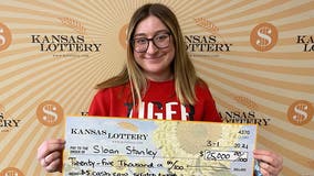 18-year-old wins $25,000 with first lottery ticket