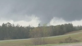 Multiple twisters touch down in Alabama, Mississippi as wave of tornadoes moves through South