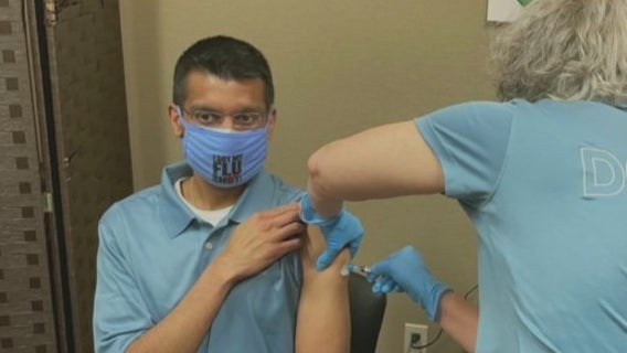 Some New York City residents can get vaccinated at home