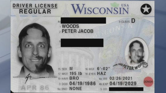 Think your driver's license is bad? Harvard grad shaves half beard for photo
