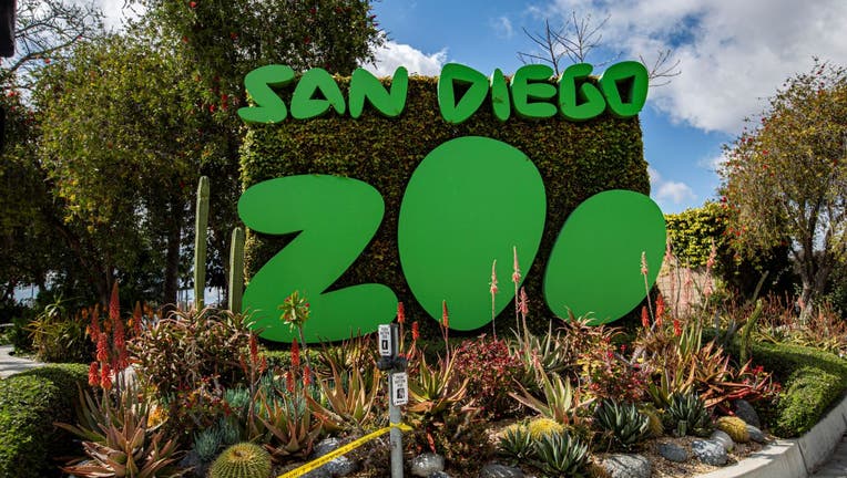 General view outside San Diego Zoo 