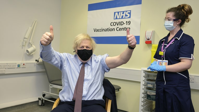 British PM Boris Johnson has the Covid-19 Vaccine