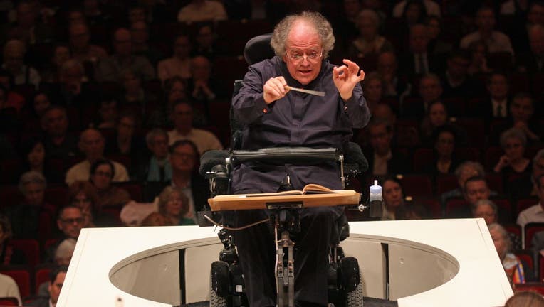 James Levine leading the Met Orchestra