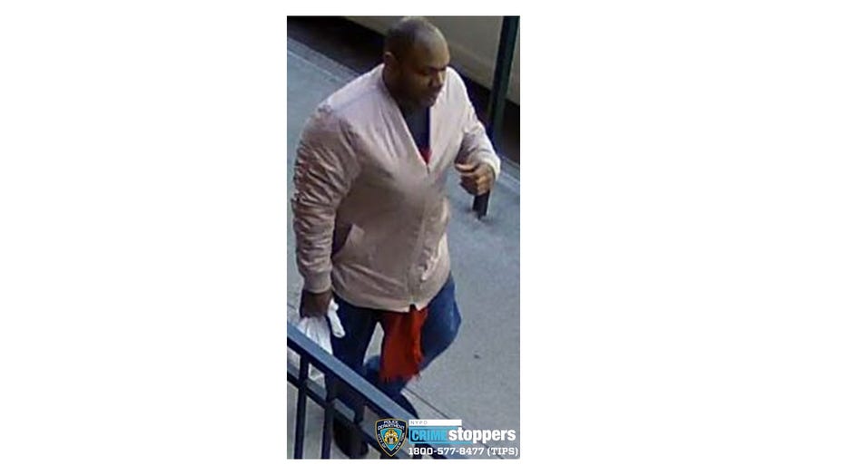 The NYPD wants to find the man seen in this photo. He kicked and stomped on the head of an Asian woman in Hell's Kitchen.