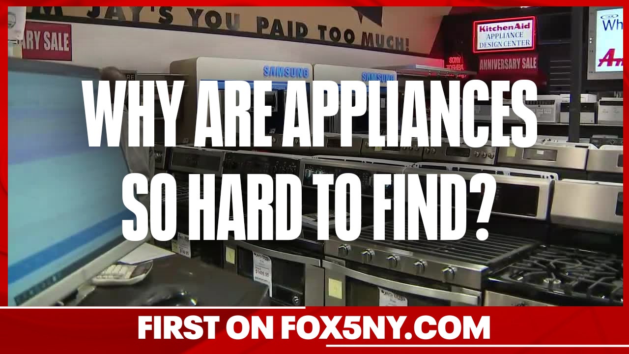 Appliance shortages continue during pandemic FOX 5 New York