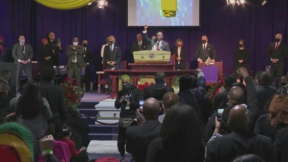 Calls for justice at funeral for Daunte Wright