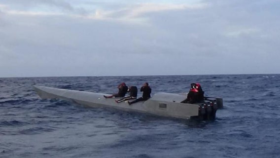 U.S. strike force intercepts narco-submarine near Puerto Rico