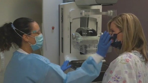 COVID vaccine & mammogram results