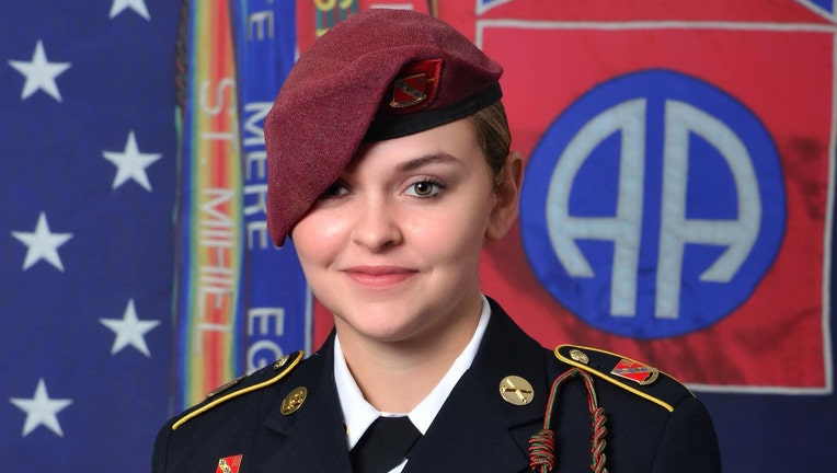 U.S. Army Specialist Abigail Jenks.